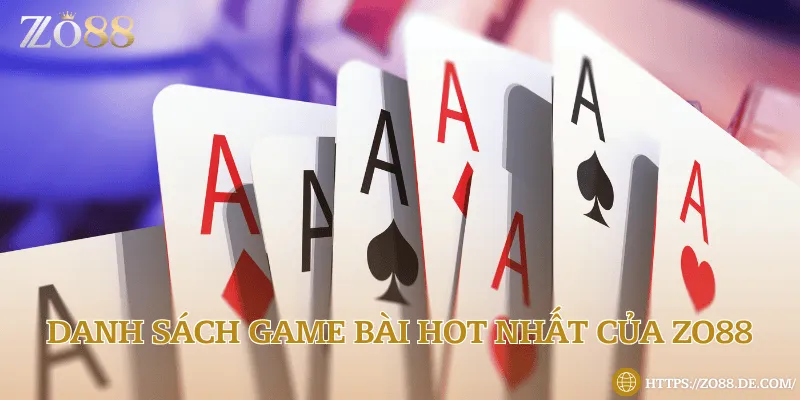 Những trò chơi đánh bài trực tuyến được yêu thích nhất 2025